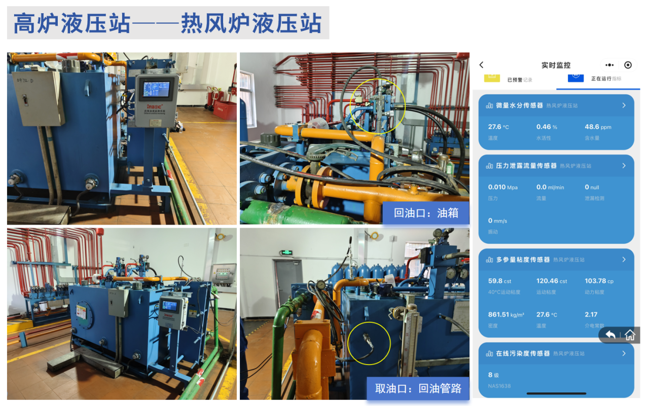 冶鋼 | 高爐液壓站油質(zhì)在線監(jiān)測(cè)與故障診斷部署應(yīng)用,助推鋼廠智能運(yùn)維升級(jí)圖6